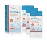 Leogony 3PCS Anti Chafing Cream, Waterproof Anti Chafe Stick, for Heel,Lower Arm,Legs,Skin Protection, Thigh Rescue