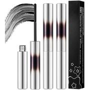 Leogony 3PCS Doll Curling Iron Mascara, 3D Waterproof & Long Lasting Wand Mascara (Black)