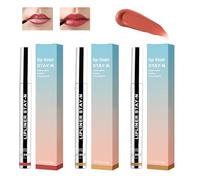 Leogony 3PCS Long Lasting Peel Off Lip Liner, Waterproof Non-Smudge Detachable Lip Liner Peel Off