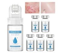 Leogony 5 PCS Serum Micro Infusion Facial System with Roller, Micro Infusion Facial System for Lips for Repair Skin Deep Nourishmen