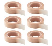 Leogony 6 Rolls Micropore Surgical Tape, Nose Tape After Rhinoplasty, 1.25cm X 9.14m Self Adhesive Breathable Earring Tape