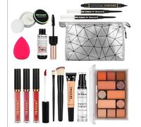 Leogony All in One Makeup Kit for Teenage Girls, Make Up Starter Sets for Teens, Woman Portable Travel Make Up Set