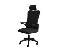 Leomix Ergonomic Office Chair Cover Set, with Headrest Cover, Universal Chair Slipcovers Soft Comfortable Washable, for Office Executive Chair,D