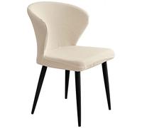 Leomix Set of 1/2/4 Curved Back Accent Kitchen Chair Slipcover, Dining Chair Slipcovers Cover, Modern Arc Shaped Counter Height Bar Stools Covers Wing Back Chair Protector,H,4pack