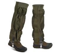 Leomix Snake Gaiters Snake Chaps, Waterproof Snake Guards Snake Bite Protection for Lower Legs, Snake Proof Gaiters Fit for Men & Women, Adjustable Size for Hunting Hiking and Farm Working,1Pair