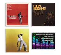 Leon Bridges Studio Albums / Coming Home / Good Thing / Gold-Diggers Sound Art Card