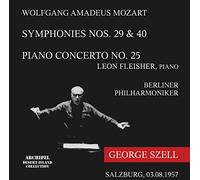 Leon Fleisher/Berliner Philharmoniker - Sym. Nos.29 & 40,Piano Con. No. 25 (Salzburg 1957)
