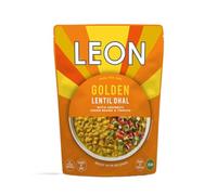LEON Golden Lentil Dhal 250g - Lentil & Chickpea Dhal with Mung, Green Beans & Tomato in Mild Coconut Curry. Vegan, Source of Protein and Fibre
