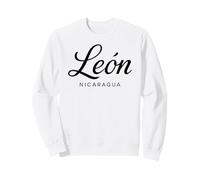 León Nicaragua Volcano City Central America Torogoz Bird 505 Sweatshirt