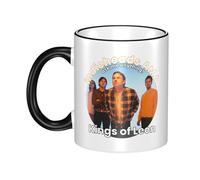Leon Rock Band Kings Ceramic Coffee Mugs Drinking Mugs for Water and Milk Ceramic Coffee Cups with Handle