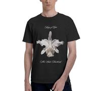 Leon Rock Band Kings Men's Shirt 100% Cotton Short Sleeve T-Shirt - Classic Band Logo Graphic Tee, Soft Breathable Crew Neck Casual Top, Vintage Music Merch for Daily Wear & Fans Gift Large