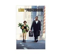 Leon The Professional Movie Poster Canvas Poster Bedroom Decor Sports Landscape Office Room Decor Gift Unframe-style 24x36inch(60x90cm)