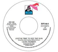 LEON THOMAS: JUST IN TIME TO SEE THE SUN - 7" vinyl SEALED