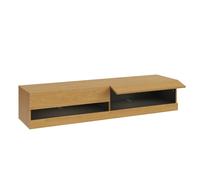 Leon TV Unit Oak 2 Shelves 2 Drawers
