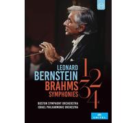 Leonard Bernstein: Brahms Symphonies 1-4 DVD (2021) Leonard Bernstein cert E 2