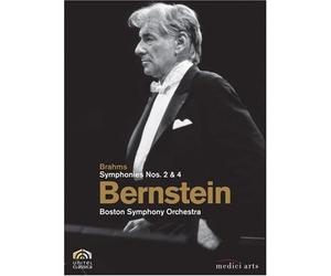Leonard Bernstein conducts Brahms: Symphonies 2 & 4 plus Bernstein at Tanglewood