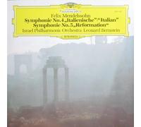 Leonard Bernstein & Israel Philharmonic Orchestra - Mendelssohn-Bartholdy: Symphonien No. 4 "Italienische/Italian" & No. 5 "Reformation" [Vinyl LP] [Schallplatte]