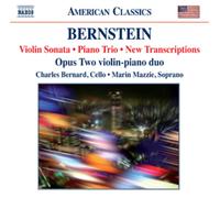 Leonard Bernstein : Leonard Bernstein: Violin Sonata/Piano Trio/New NEW