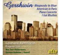 LEONARD BERNSTEIN/NYPO. EUGENE LIST/EASTMAN ROCHESTER/: GERSHWI - CD BRAND NEW