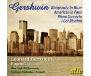 LEONARD BERNSTEIN/NYPO. EUGENE LIST/EASTMAN ROCHESTER/: GERSHWI - CD BRAND NEW