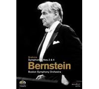LEONARD/BSO BERNSTEIN - SINFONIEN 2 & 4 DVD NEW BRAHMS,JOHANNES