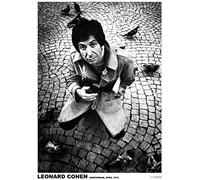 LEONARD COHEN Amsterdam 1972 Poster