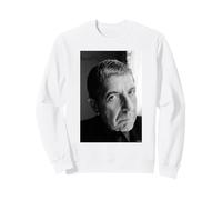 Leonard Cohen Hallelujah Songwriter Portrait By AJ Barratt Sweatshirt