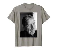 Leonard Cohen Hallelujah Songwriter Portrait By AJ Barratt T-Shirt