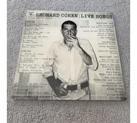 Leonard Cohen: Live Songs by Leonard Cohen Vinyl Record, 2017 New Sealed