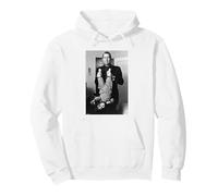 Leonard Cohen Photo With Daughter Lucca Joy By AJ Barratt Pullover Hoodie