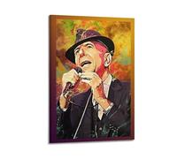 LEONARD COHEN Poster Poster Decorative Painting Canvas Wall Posters And Art Picture Print Modern Family Bedroom Decor Posters 20x30inch(50x75cm)