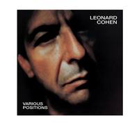 Leonard Cohen Various Positions - 1x Vinyl LP in Black Leonard Cohen Black