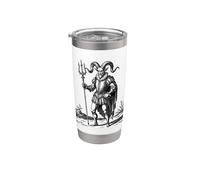 Leonard Dapper Devil of the Old World Stainless Steel Insulated Tumbler