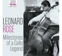LEONARD ROSE-MILESTONES OF A CELLO LEGEND - HÄNDEL,IDA WALLET 10 CD NEW