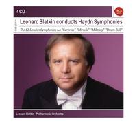 LEONARD SLATKIN CONDUCTS HAYDN SYMPHONIES - PHILHARMONIA ORCHESTRA 4 CD NEW