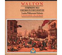 Leonard Slatkin , The London Philharmonic Orchestra - Sir William Walton - Symphony No. 1 / Portsmouth Point Overture - Sir William Walton / The London Philharmonic Orchestra, Leonard Slatkin LP