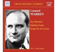 Leonard Warren - Sea Shanties/ Kipling Songs/ Songs for Everyone