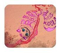LeonardCustom- Personalized Rectangle Non-Slip Rubber Mousepad Gaming Mouse Pad / Mat- Alice in Wonderland Cheshire Cat -LCMPV129