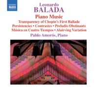 Pablo Amoros – Balada: Piano Music Of Leonardo Balada – NAXOS