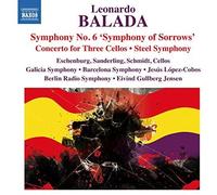 Leonardo Balada – Symphony No. 6 'Symphony of Sorrows' – Galicia/Barcelona SO, Lopez – CD (Naxos)