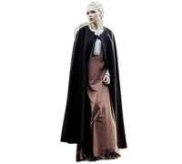 Leonardo Carbone® Kuno Unisex Medieval Cape without Hood - Medieval Clothing for Men and Women, Hobbit Costume, LARP, Viking, Cosplay Men, Halloween, Carnival Brown