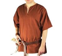 Leonardo Carbone Viking Short Sleeve Tunic Olaf Brick red L