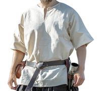 Leonardo Carbone Viking Short Sleeve Tunic Olaf Natural XXXL