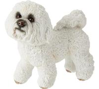 Leonardo Collection Bichon Frise Dog Figurine, Ornament - Collectible Gift Boxed Present for Dog Owner