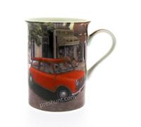 Leonardo Collection Fine Bone China Mug - Red Mini Car by Brian Tovey