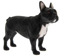 Leonardo Collection French Bulldog Ornament Dog, Stone, Black, 12 x 4 x 10 cm, Housewarming