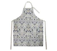 Leonardo Collection LP94974 William Morris Lodden Print in Blue Apron Baking Kitchen Pinny