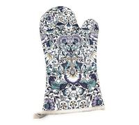 Leonardo Collection LP95186 William Morris Lodden Print in Blue Single Oven Glove Mitt