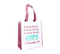 Leonardo Collection Reusable Shopping Bag - I must resist shopper