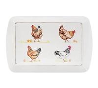 Leonardo Country Life Small Chickens Design Snack Tray